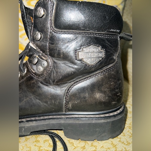 Harley-Davidson Men's Black Rugged Boots - Picture 3 of 9